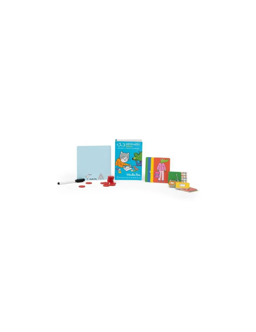 Moulin Roty Jeu 1, 2, 3 Dessinez Les Loufoques - New