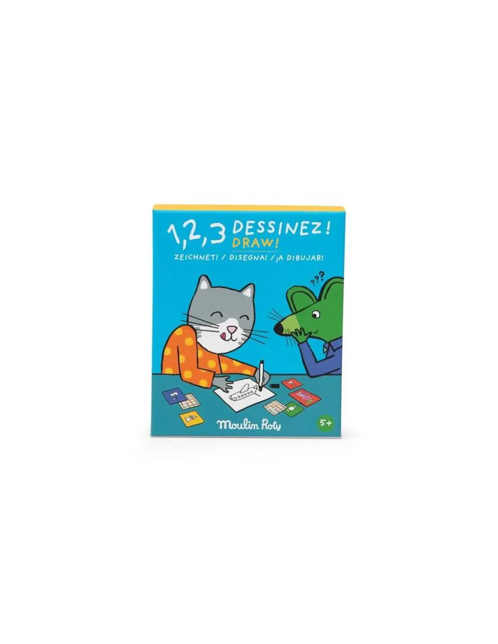 Moulin Roty Jeu 1, 2, 3 Dessinez Les Loufoques - New