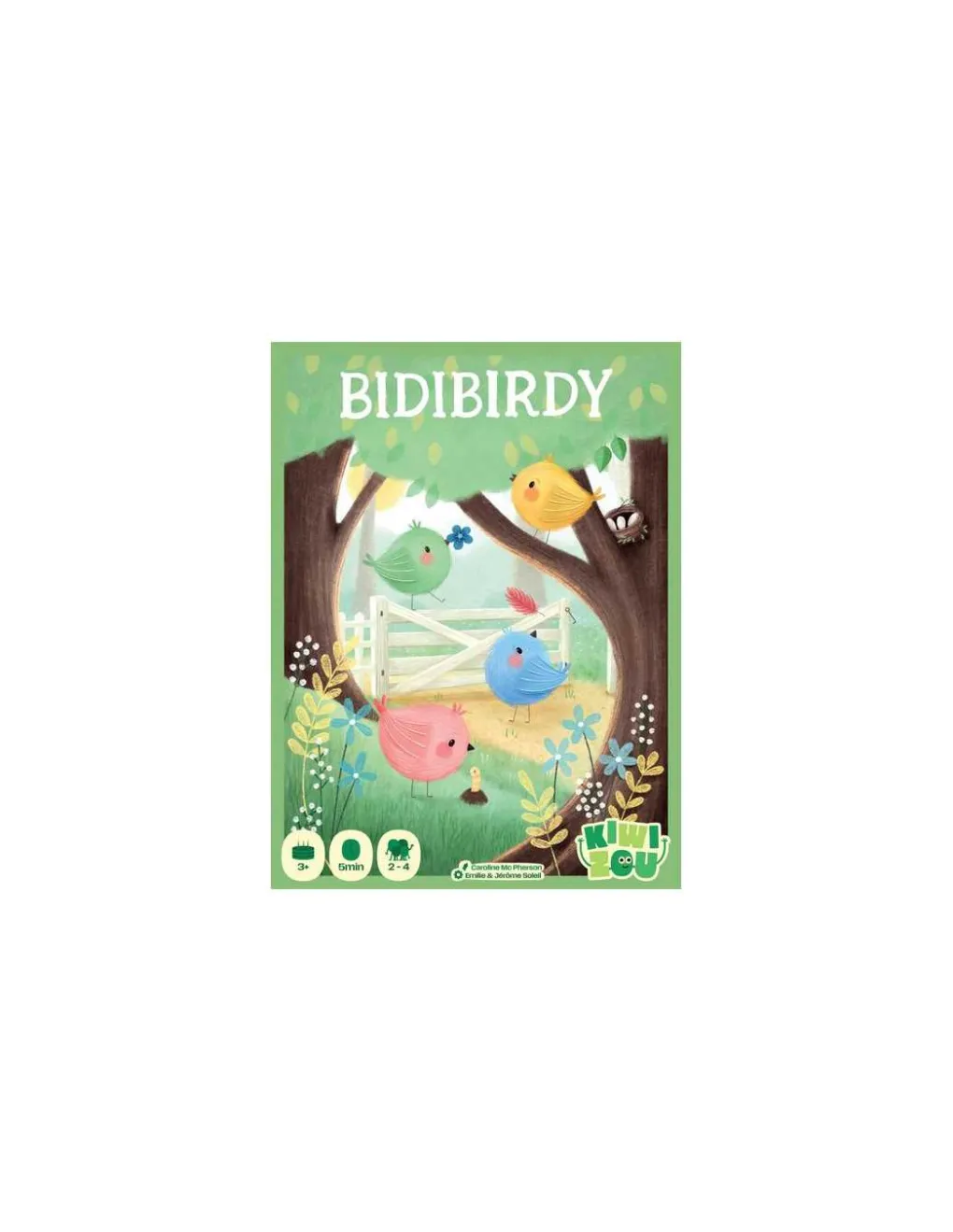 Blackrock Games Jeu Bidibirdy - Kiwizou New