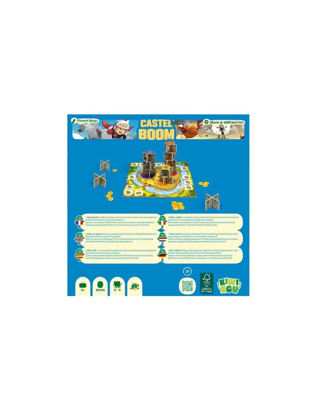 Blackrock Games Jeu Castel Boom - Kiwizou Online