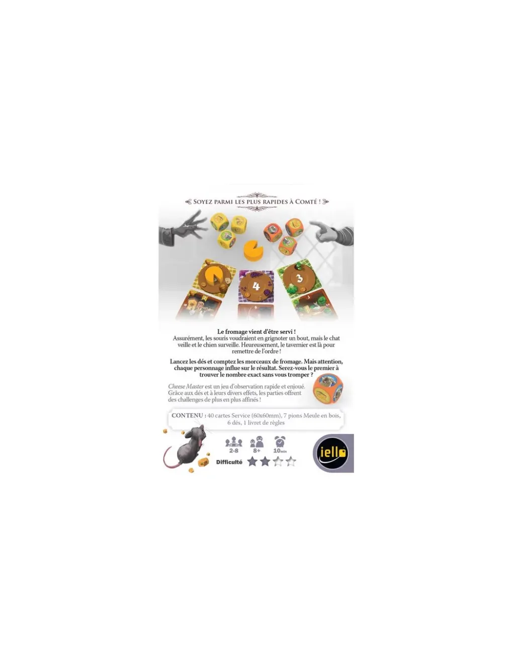 Iello Jeu Cheese master - Discount