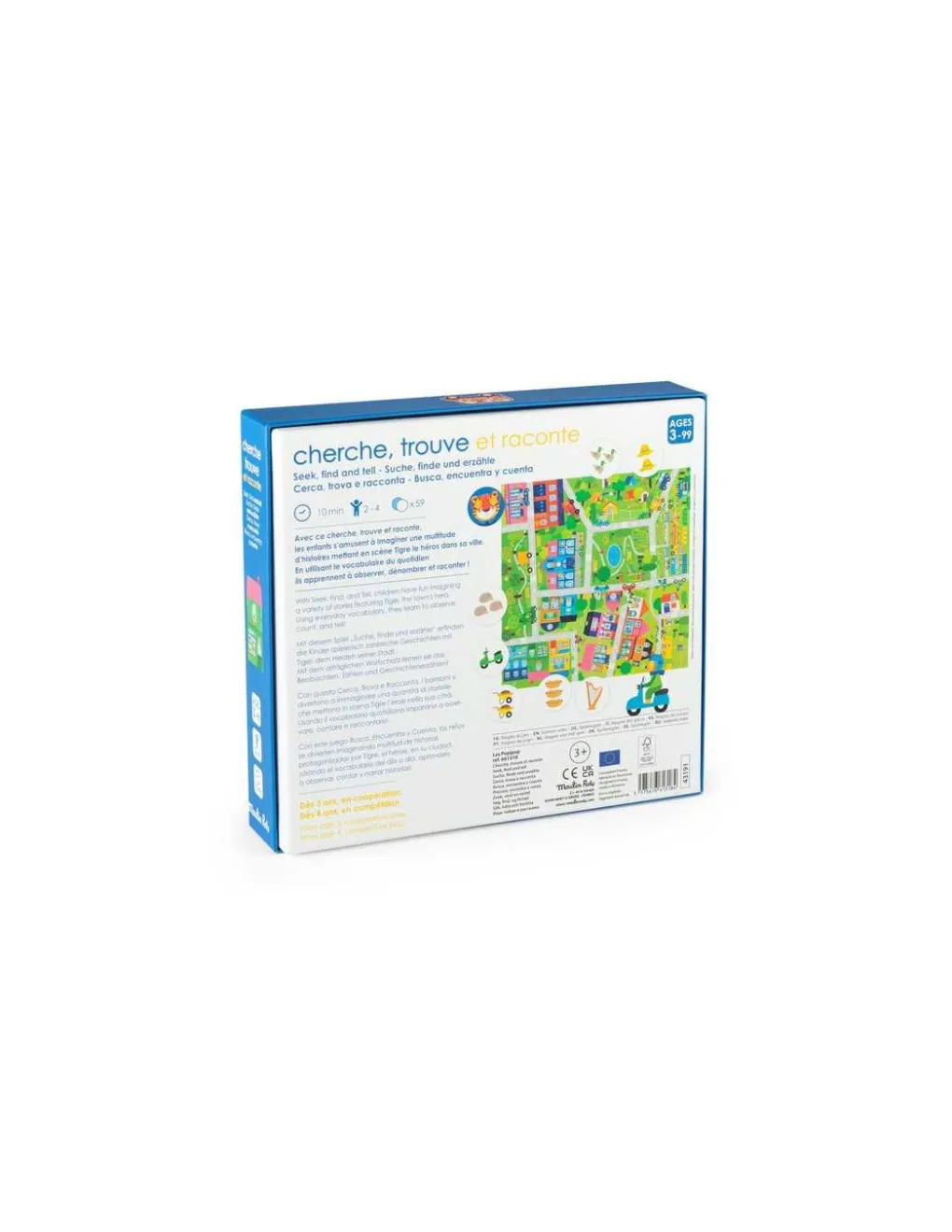 Moulin Roty Jeu Cherche, trouve et raconte Les Popipop -