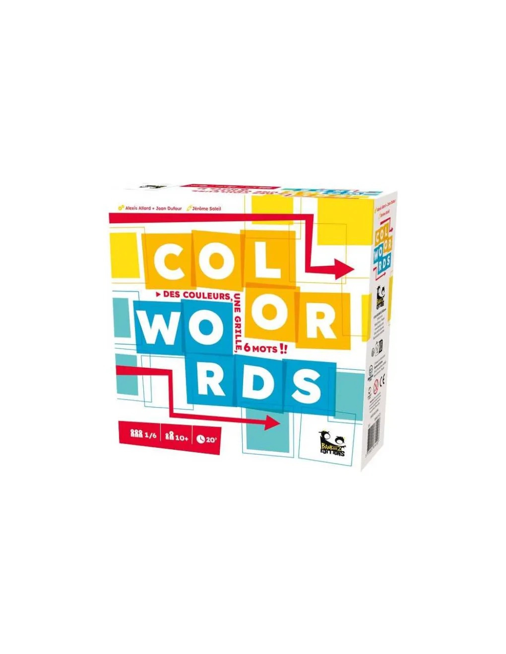 Blackrock Games Jeu Color Words Online