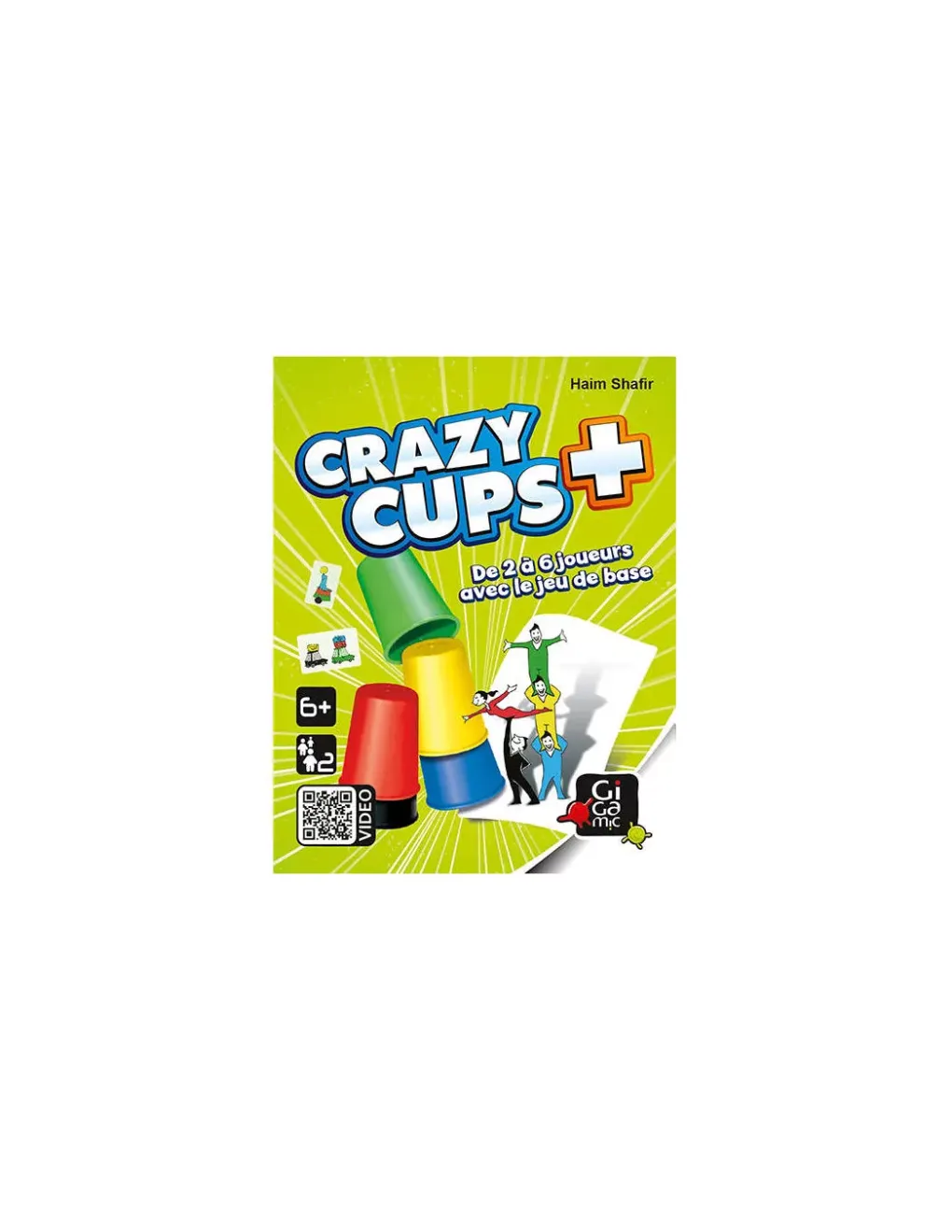 Gigamic Jeu Crazy cups + - Sale