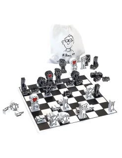 Vilac Jeu d'échecs Keith Haring - Hot