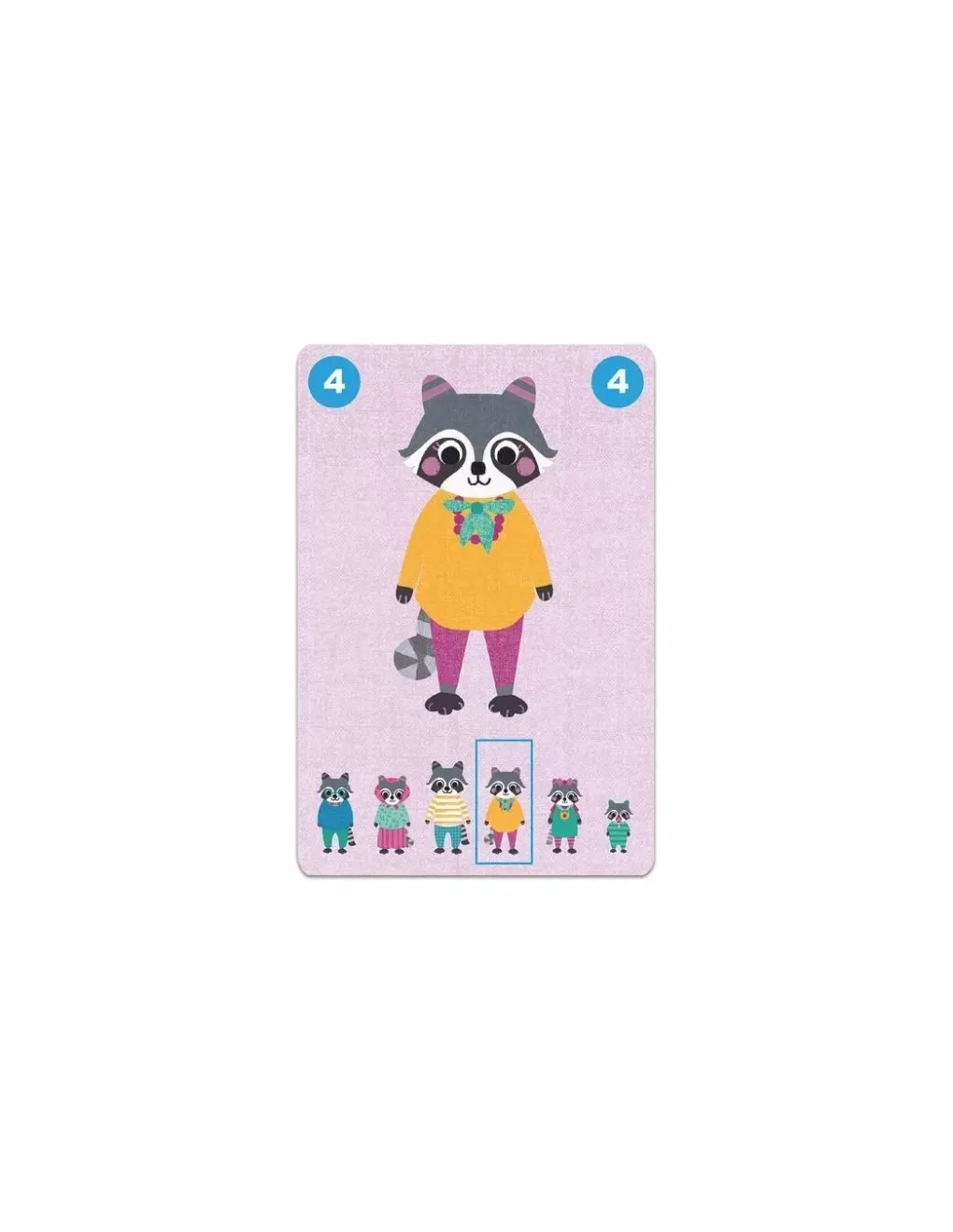 Djeco Jeu de 7 familles Familou - Online
