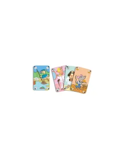 Djeco Jeu de 7 familles Happy family - Sale