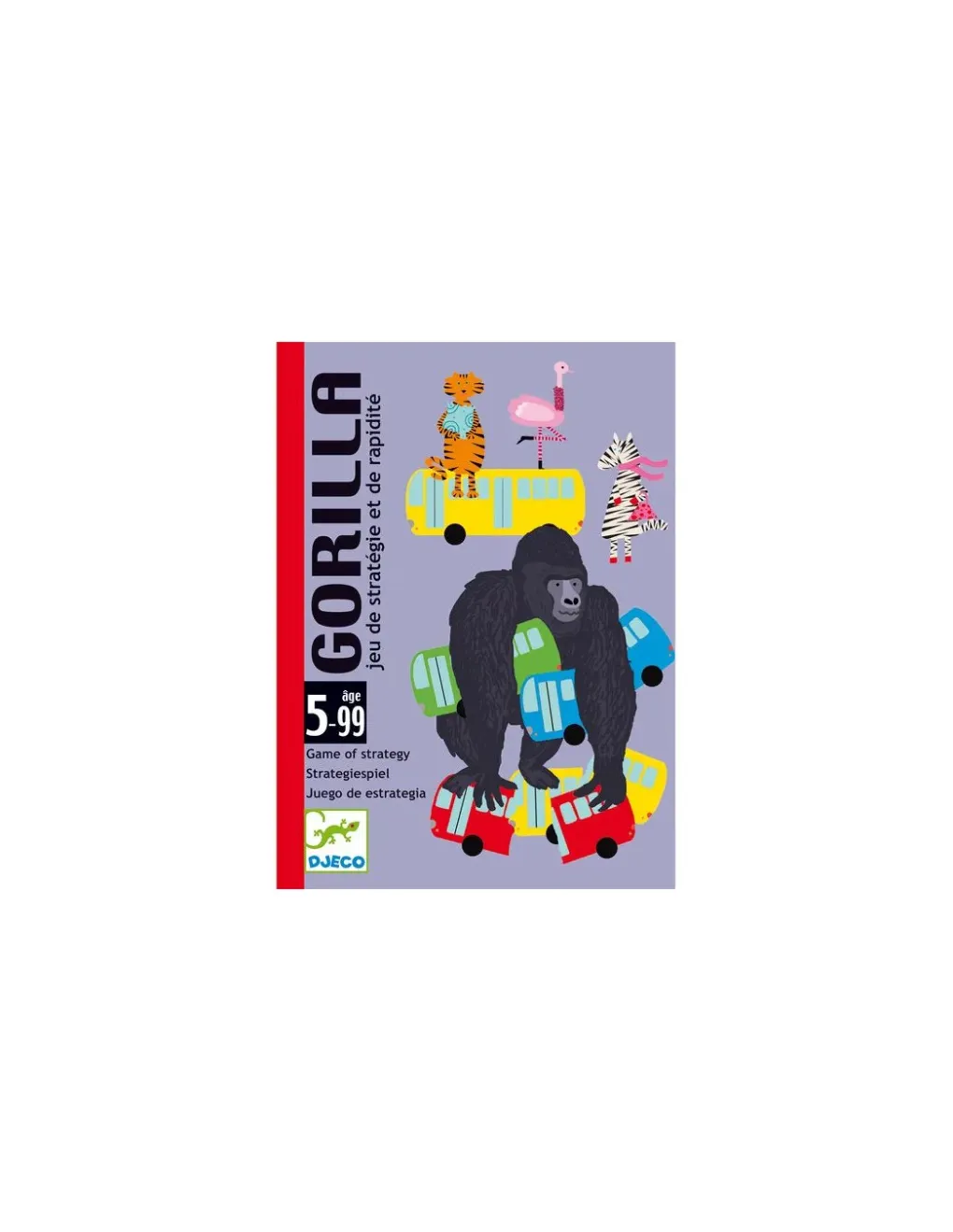 Djeco Jeu de carte Gorilla -