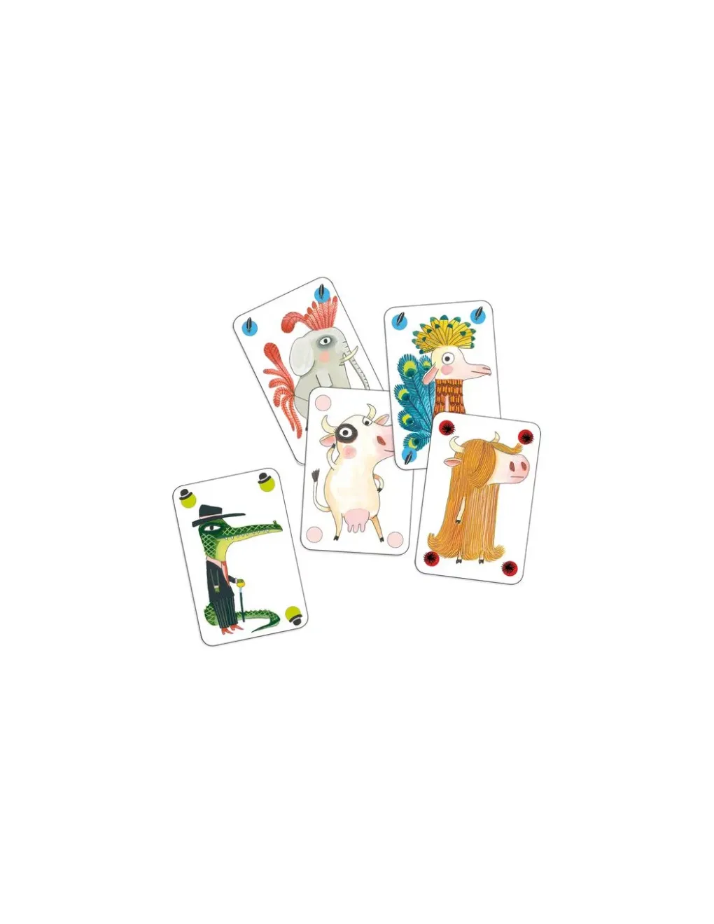 Djeco Jeu de carte Pipolo -
