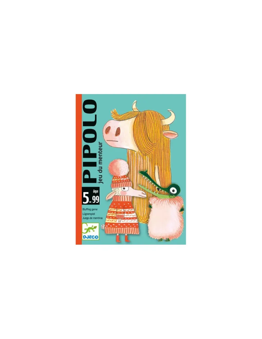 Djeco Jeu de carte Pipolo -
