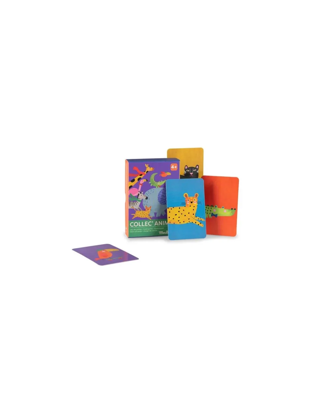 Moulin Roty Jeu de cartes collec'animo Les toupitis - New