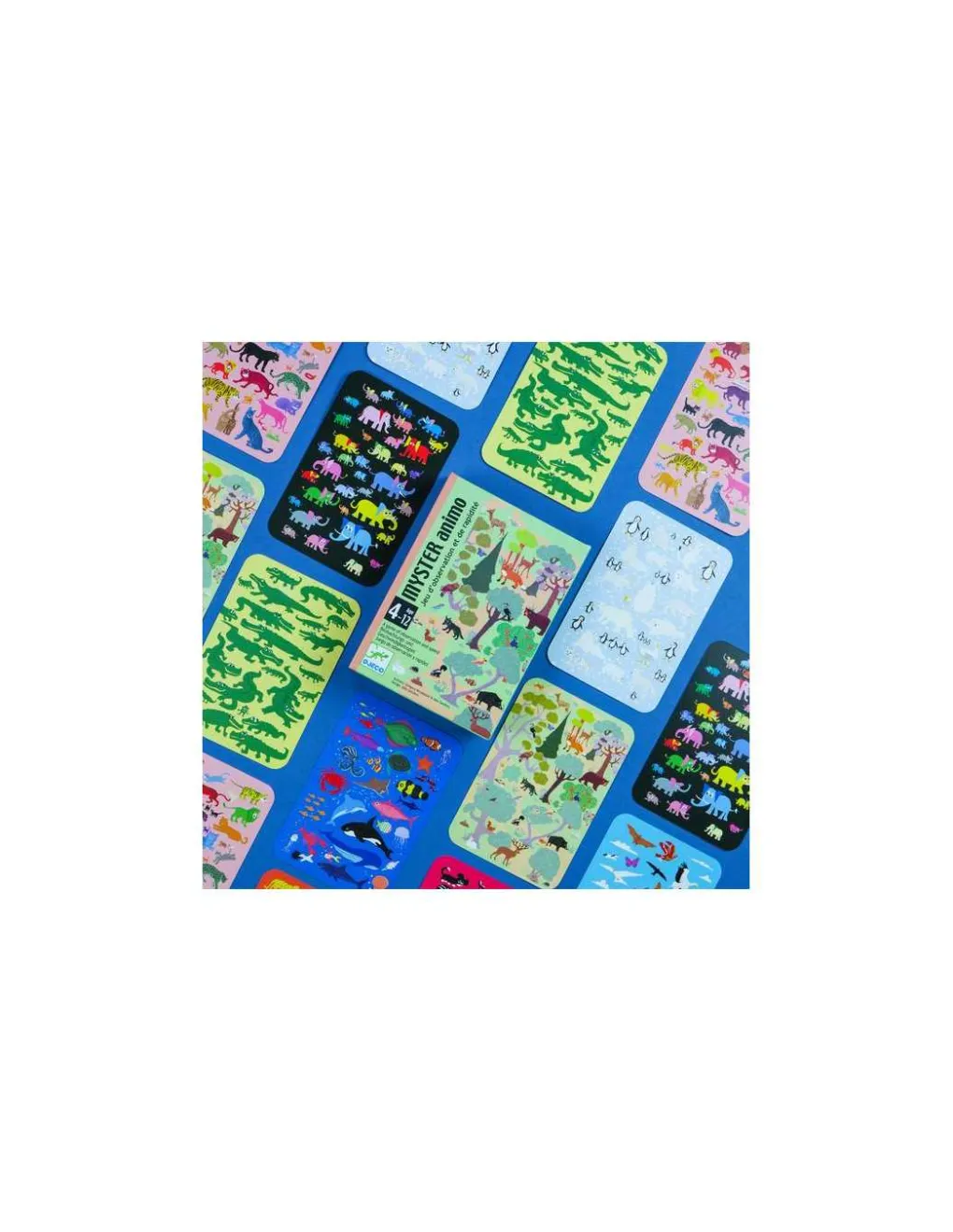 Djeco Jeu de cartes Myster Animo -
