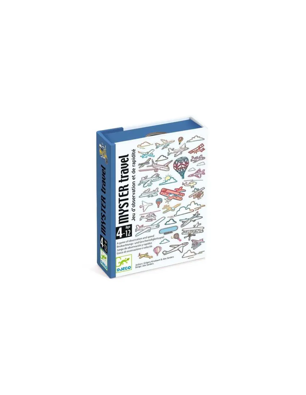 Djeco Jeu de cartes Myster Travel - Discount