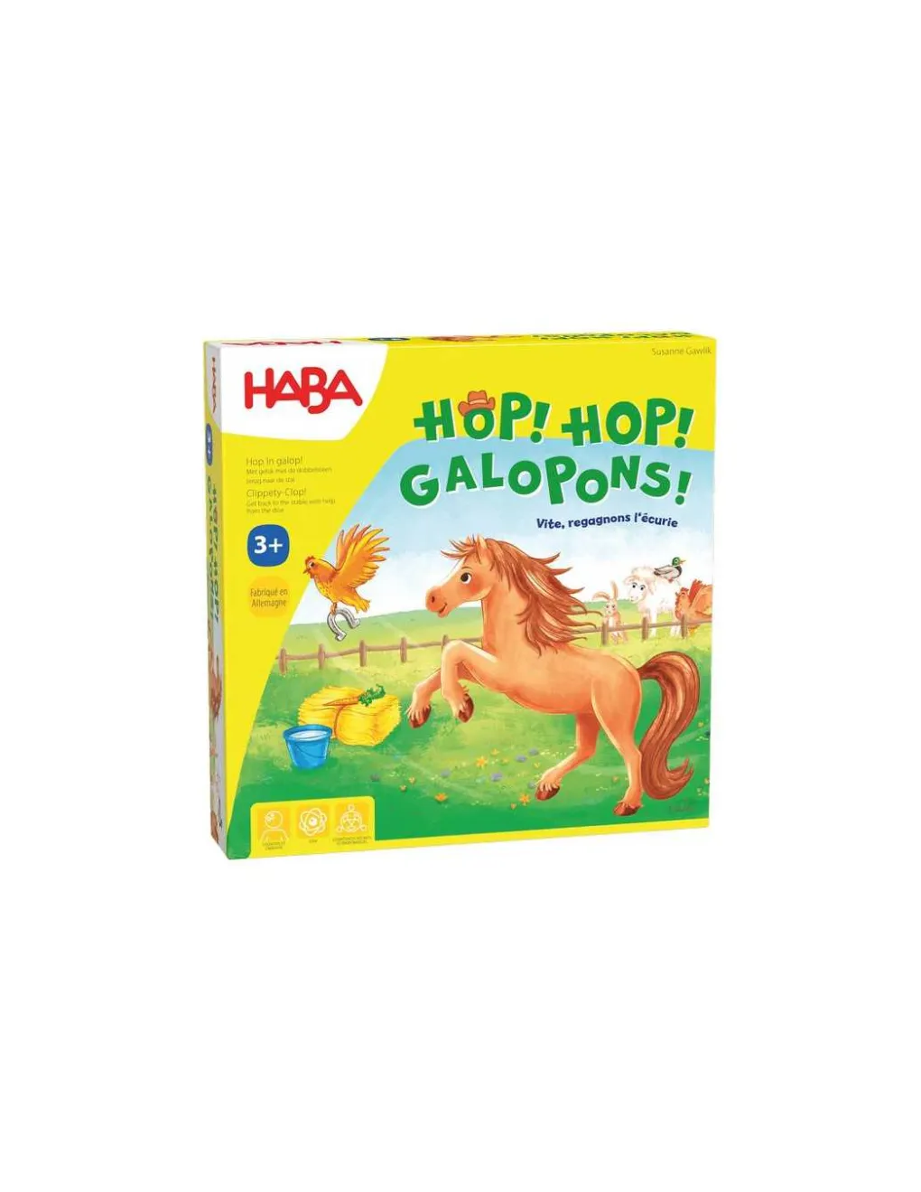 Haba Jeu de collecte Hop! Hop! Galopons - Discount