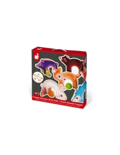 Janod Jeu de croquet animaux de la forêt - New