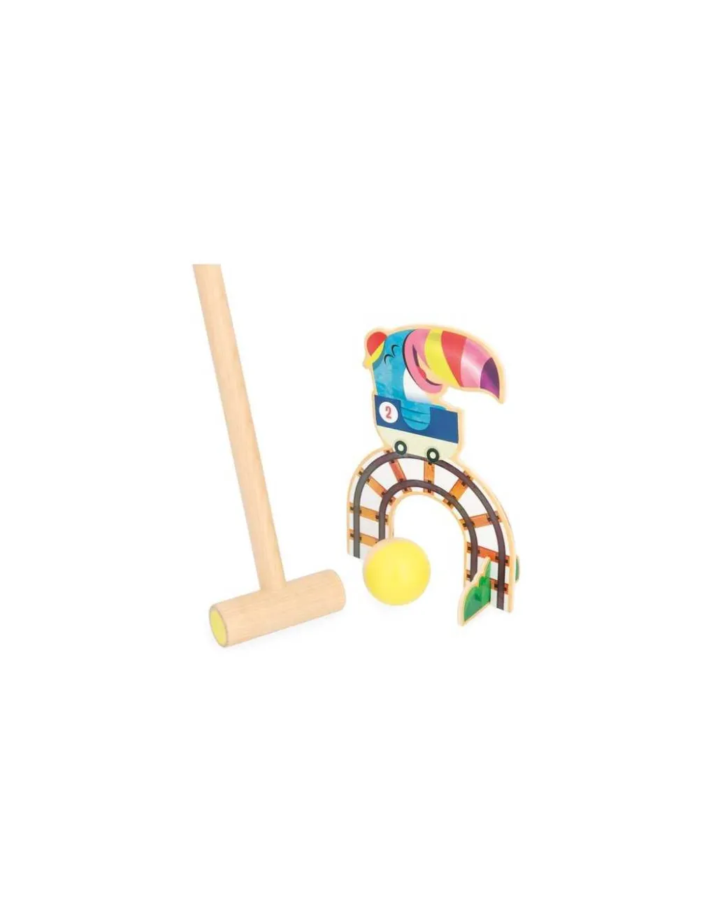 Janod Jeu de croquet Grand huit Applepop - Hot