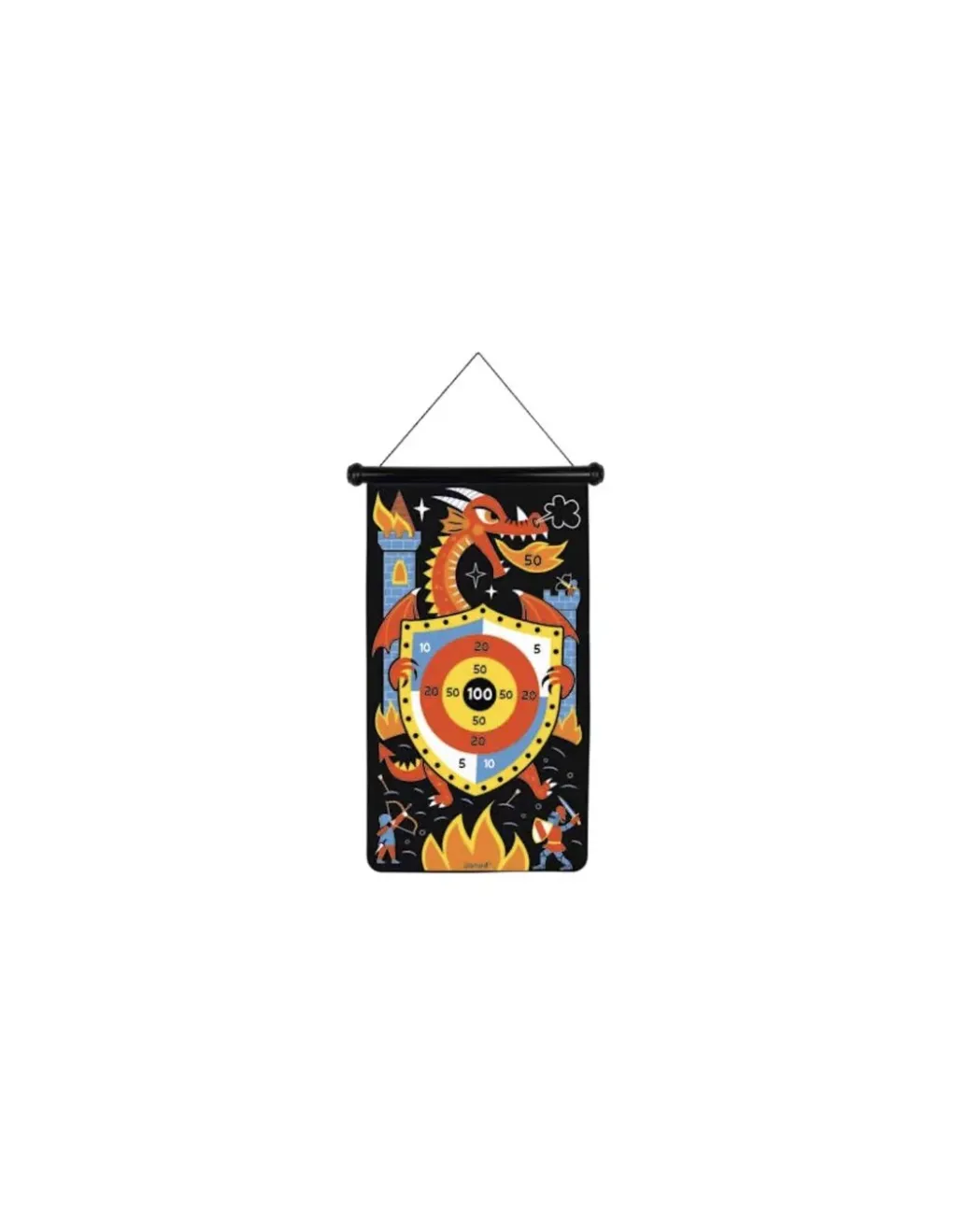 Janod Jeu de fléchettes magnétiques Dragons - Clearance