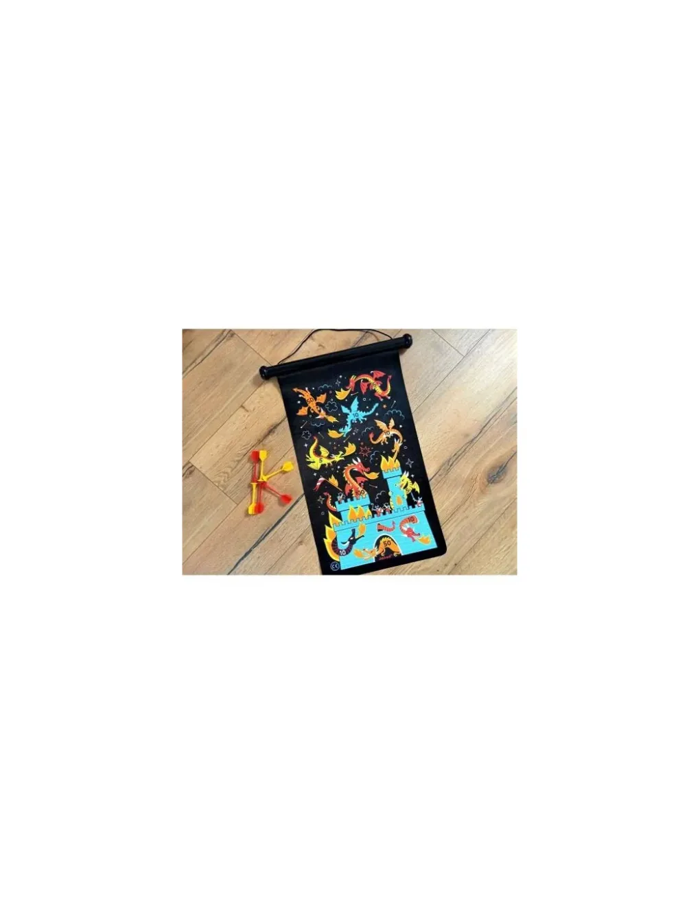 Janod Jeu de fléchettes magnétiques Dragons - Clearance