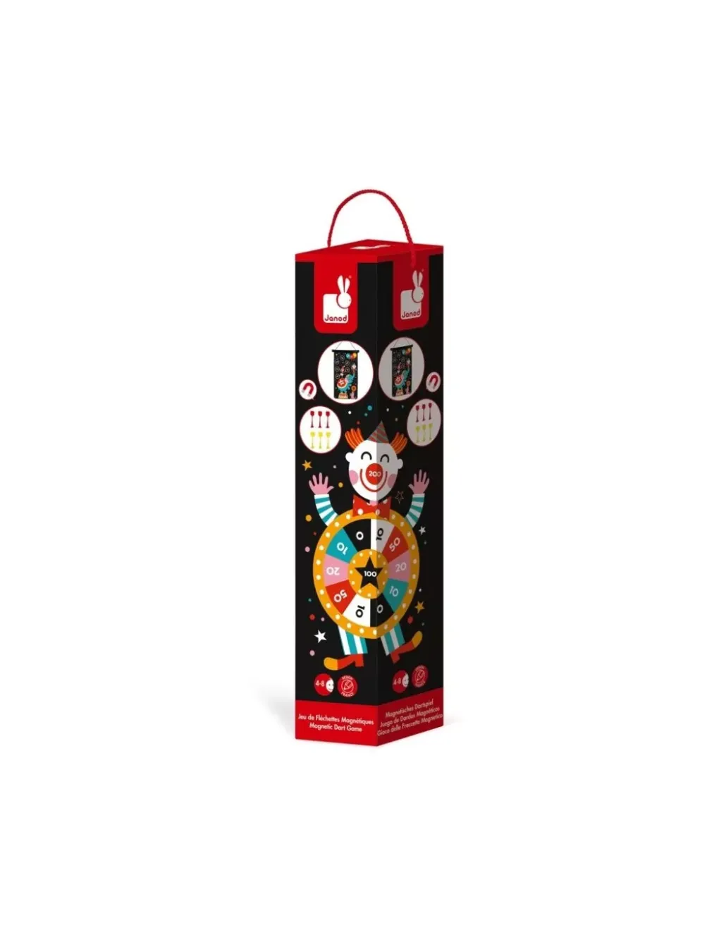Janod Jeu de fléchettes magnétiques cirque - Clearance