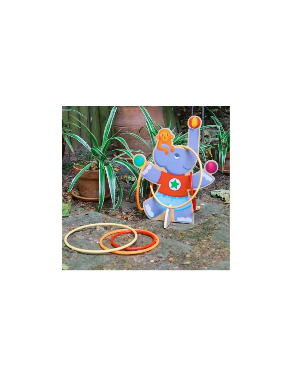 Djeco Jeu de lancer d'anneaux Oola Hoop - Outlet