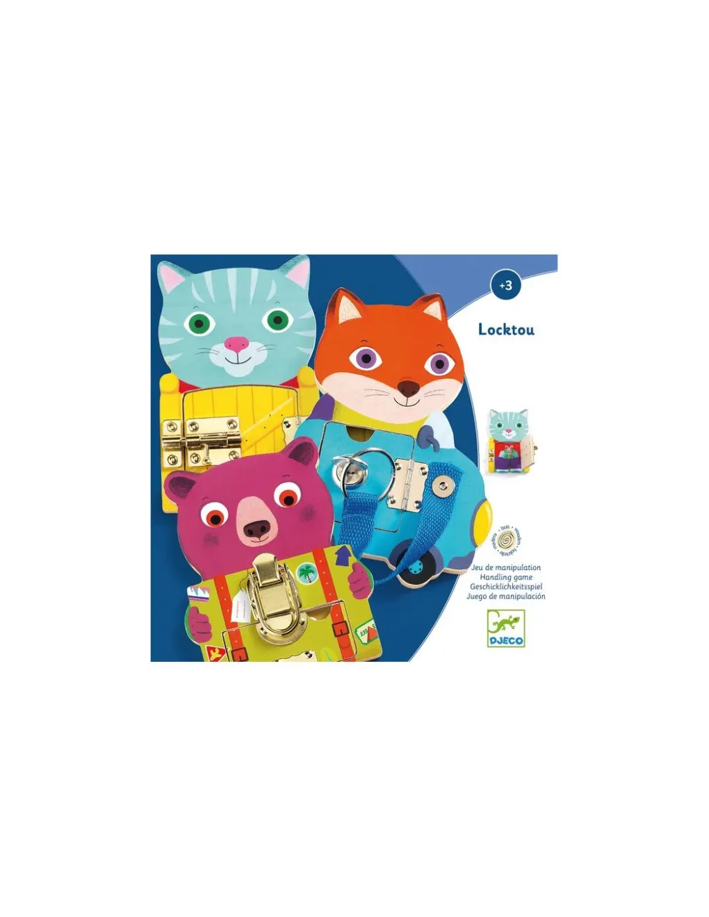Djeco Jeu de manipulation Locktou - Clearance