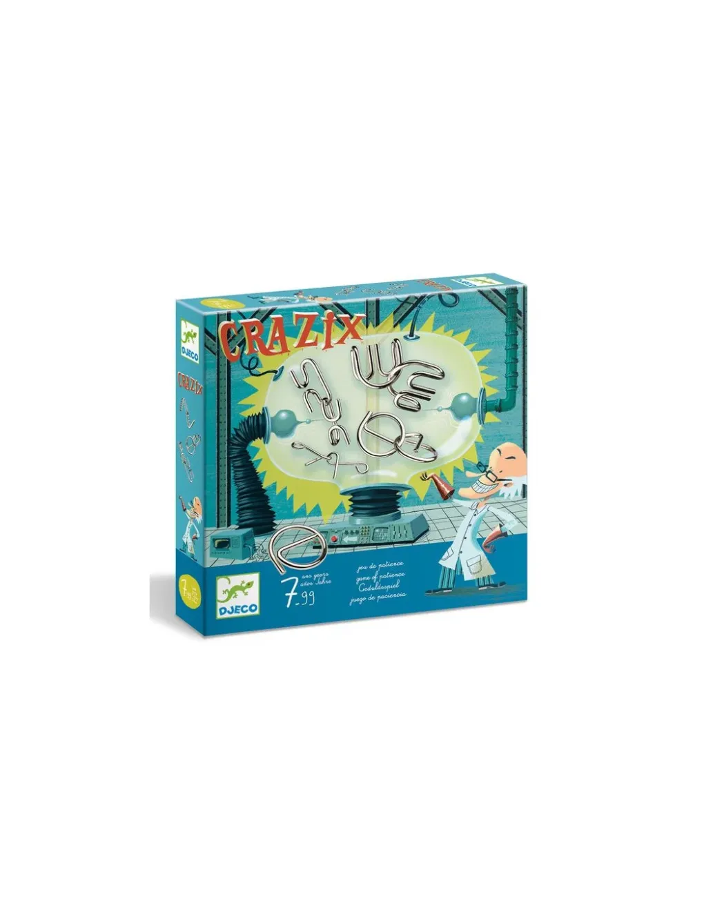 Djeco Jeu de patience casse tête Crazix - Hot