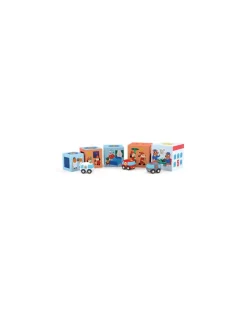 Djeco Jeu d'empilage TopaniCar - Discount