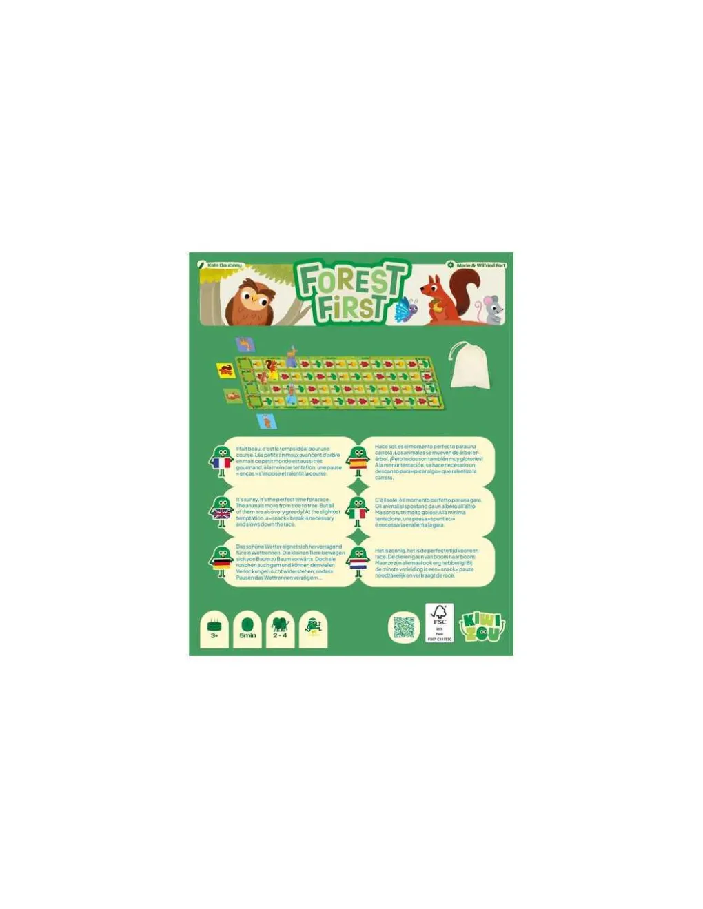 Blackrock Games Jeu Forest First - Kiwizou Hot