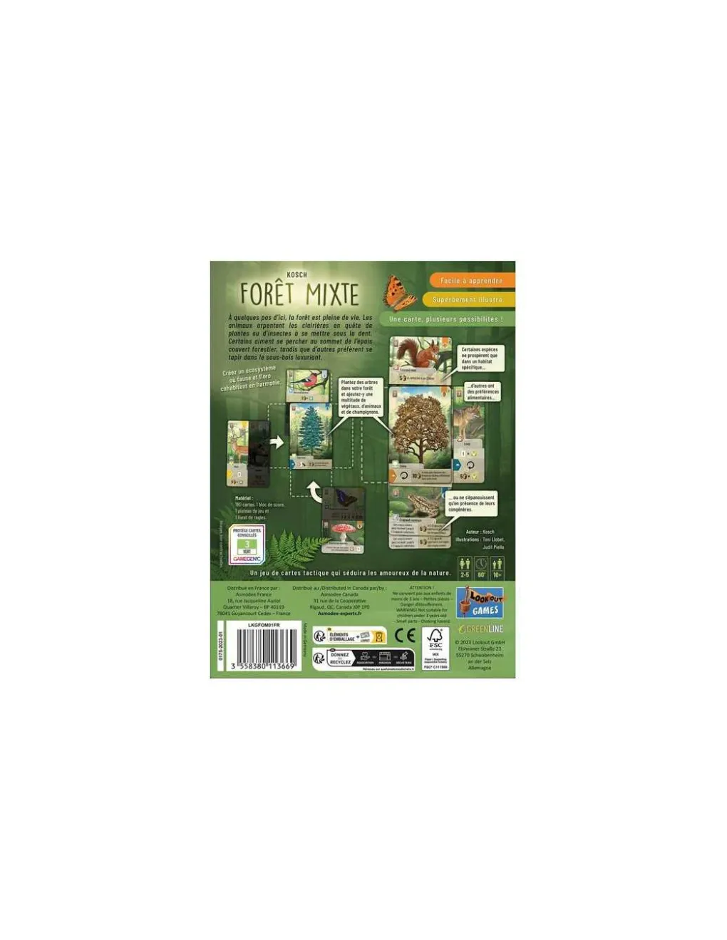 Novalis Jeu Forêt Mixte Clearance