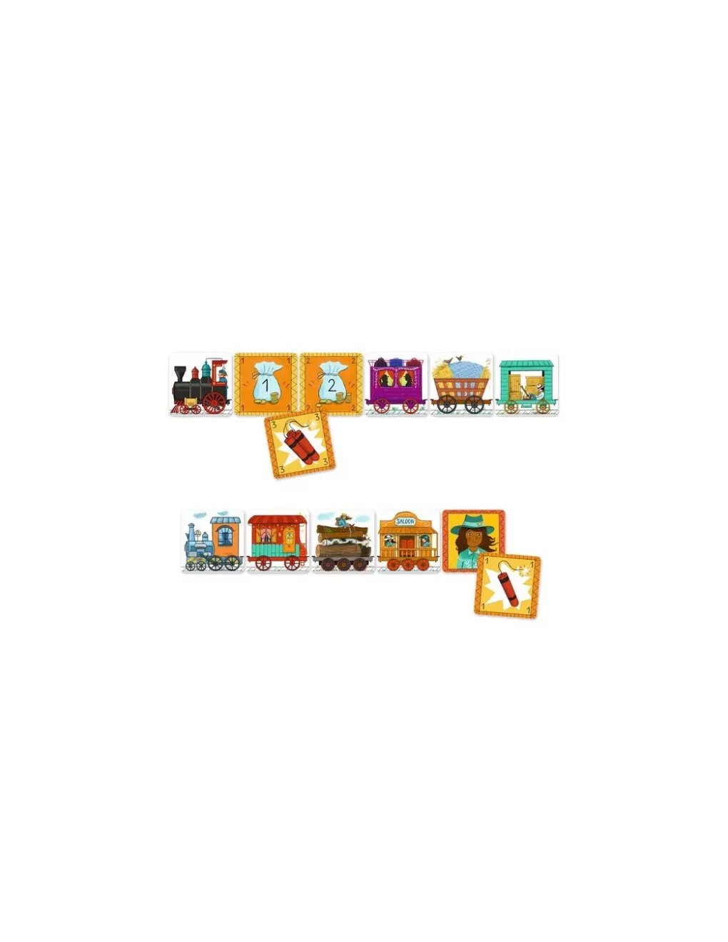 Djeco Jeu Golden train -