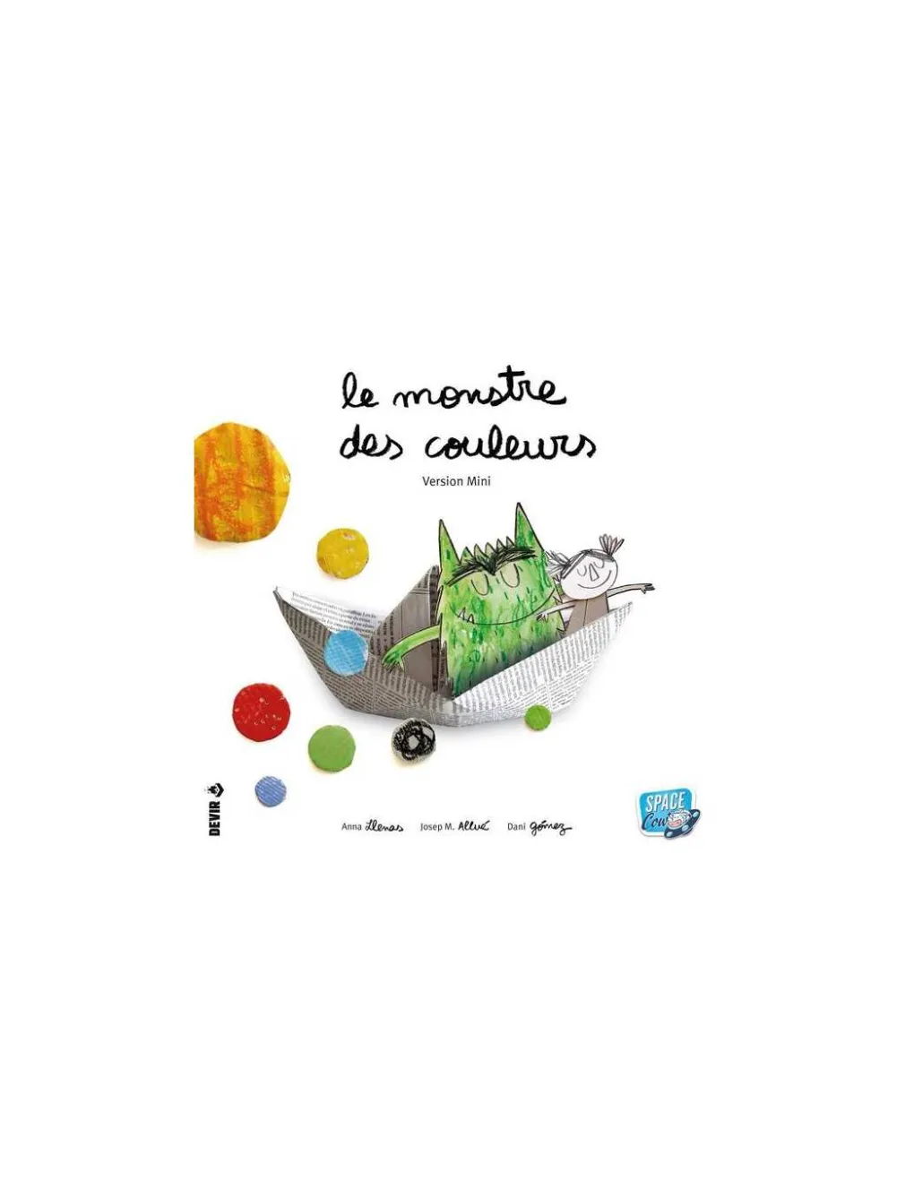 Asmodee Jeu le monstre des couleurs version mini Sale