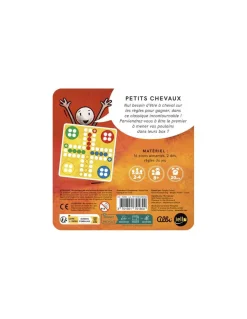 Iello Jeu magnétique Petits Chevaux - Discount