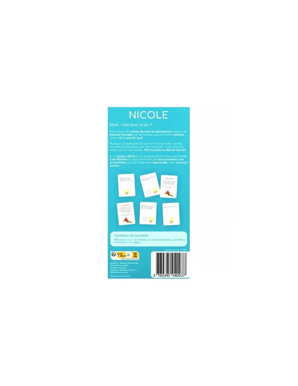 Gigamic Jeu Nicole Best