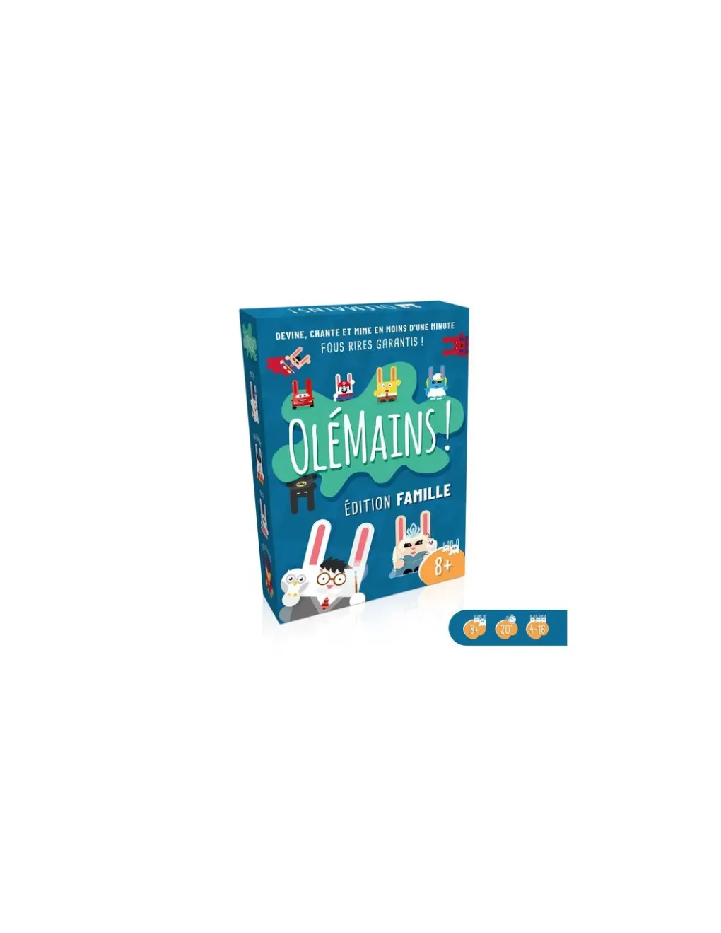 Blackrock Games Jeu Olémains édition famille Hot