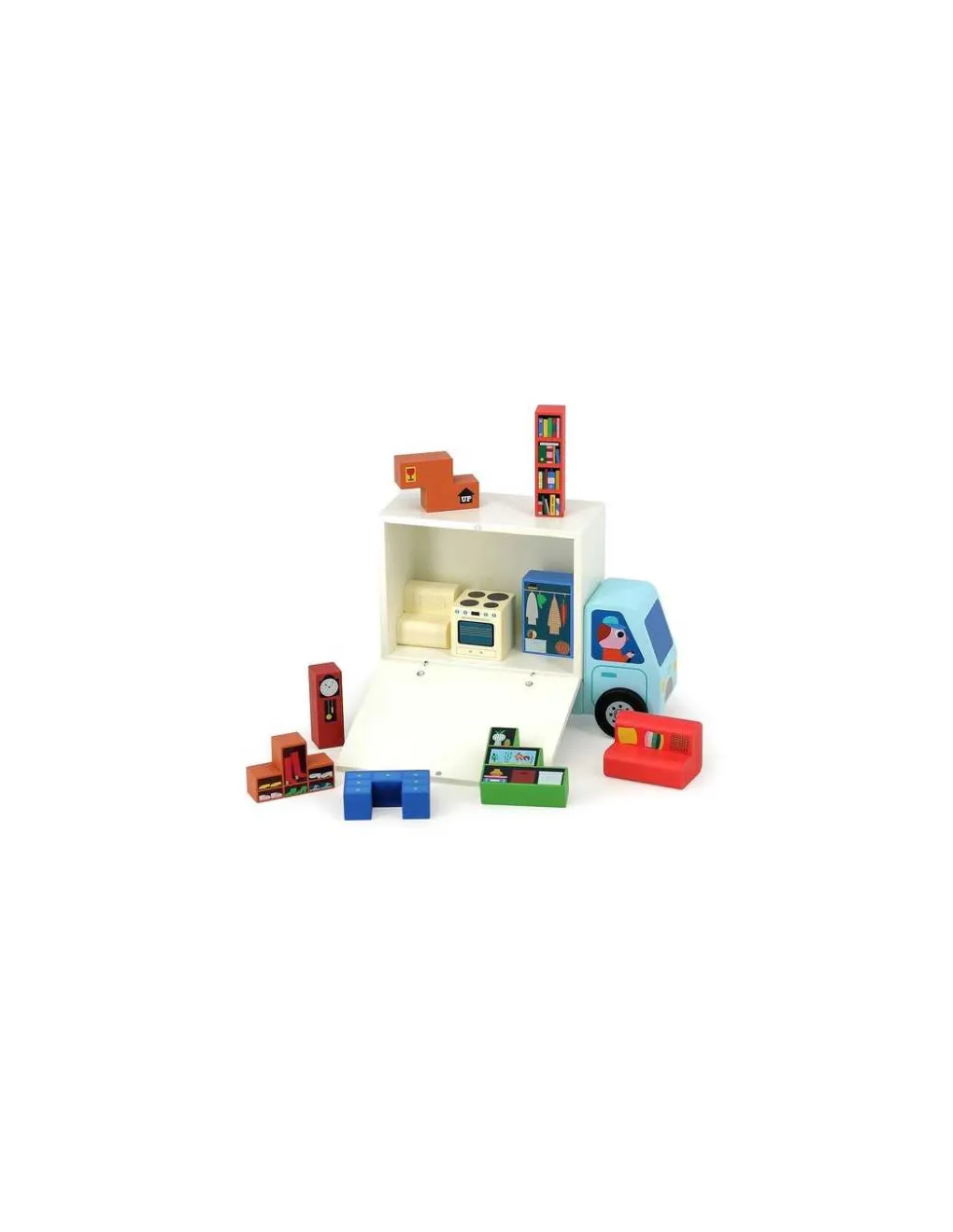 Vilac Jeu Pack it right déménagement Ingela P. Arrhenius -