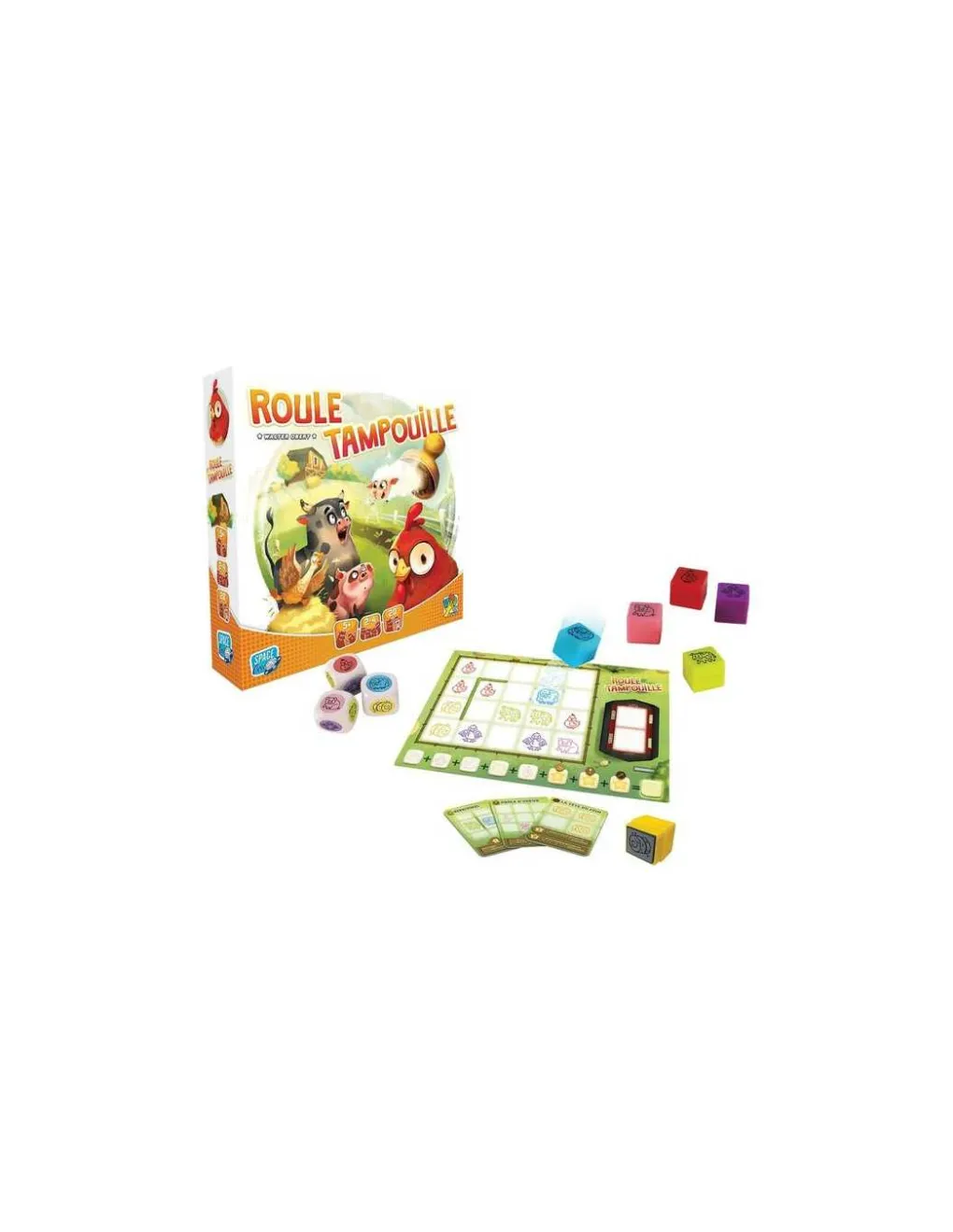 Asmodee Jeu Roule tampouille - Space Cow New