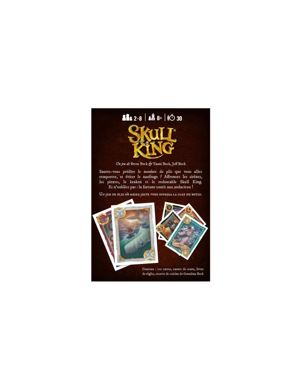 Blackrock Games Jeu Skull King New