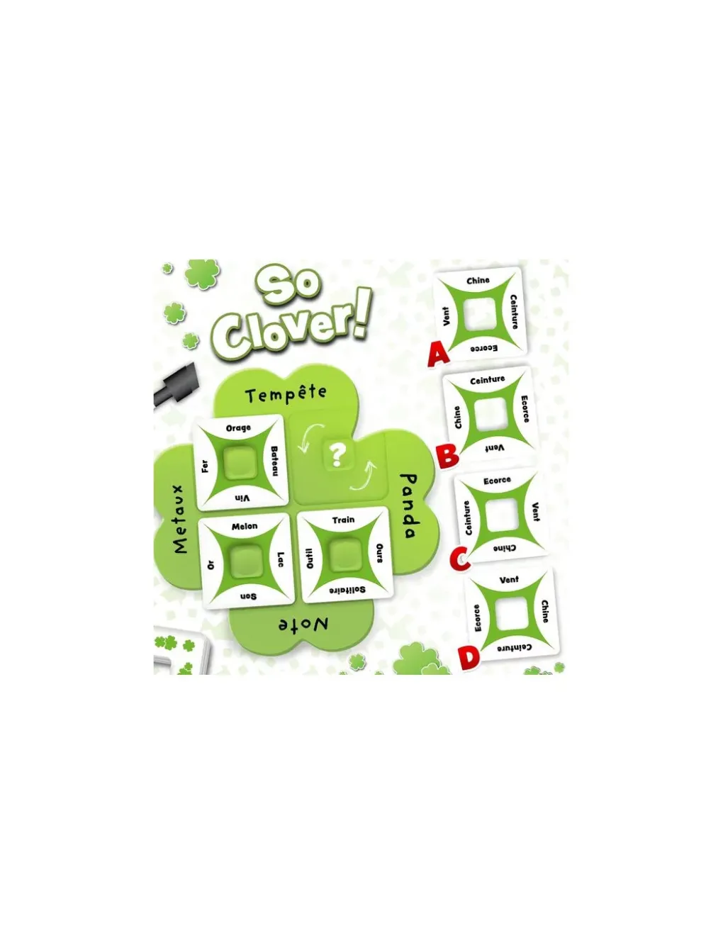 Asmodee Jeu So Clover! Hot