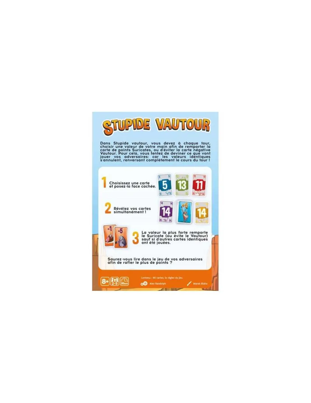 Gigamic Jeu stupide vautour Discount