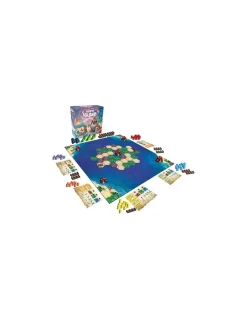 Asmodee Jeu Survive the island Discount