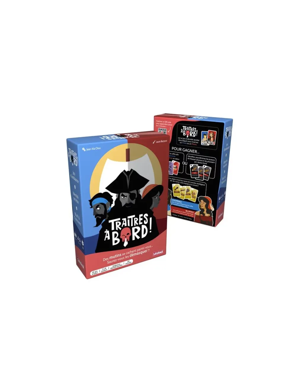 Blackrock Games Jeu Traitres à bord Discount