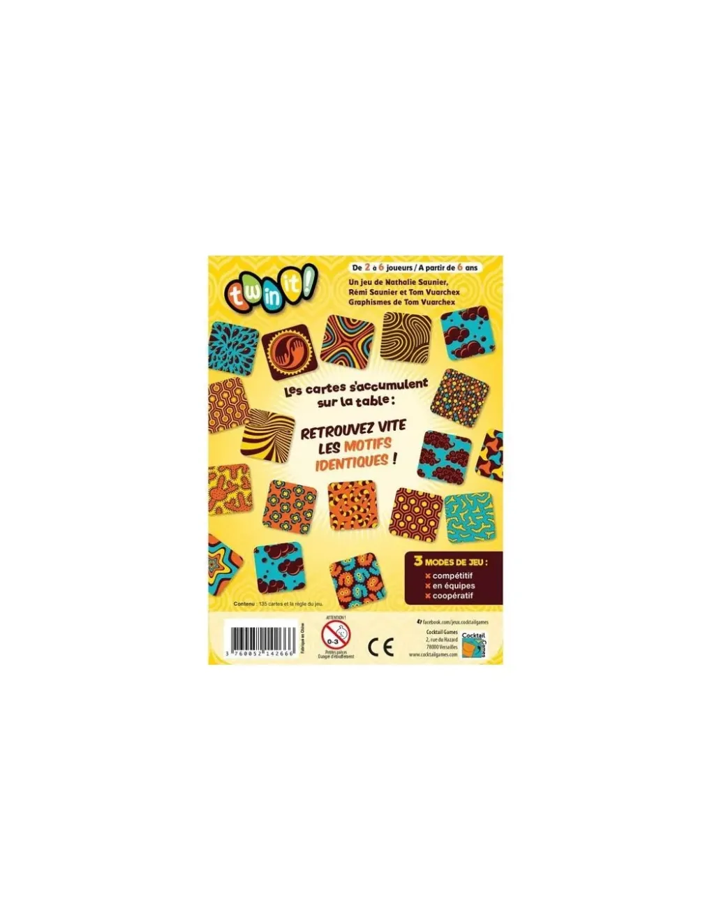 Asmodee Jeu Twin it Outlet