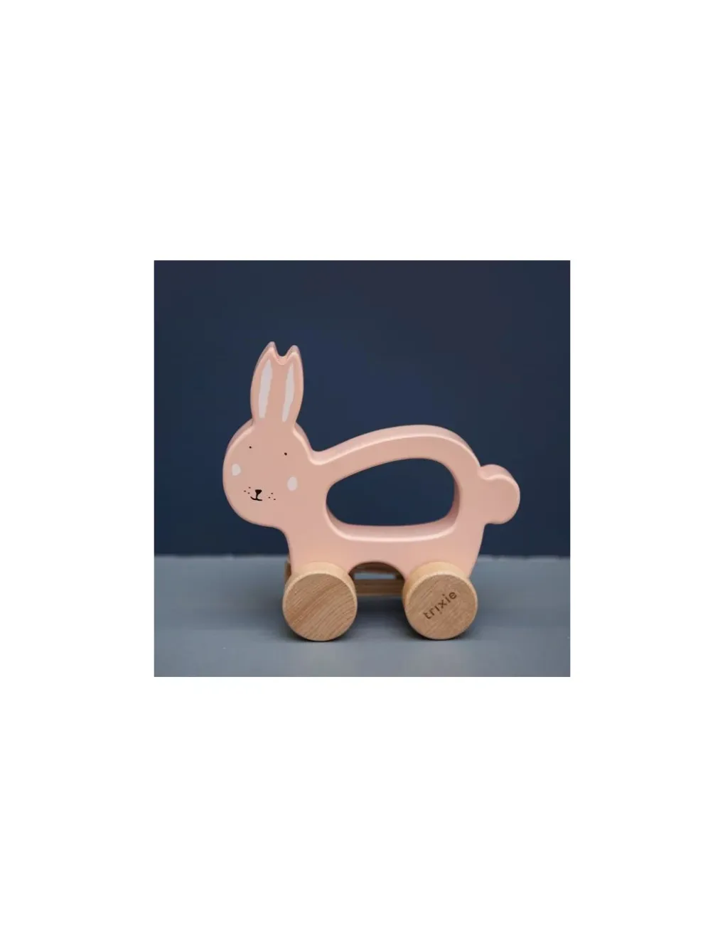 Trixie Jouet à tirer en bois Lapin - Sale