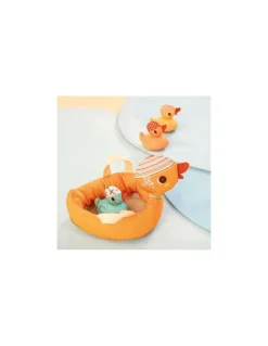 Lilliputiens Jouet de bain maman canard et ses canetons aimantés - Online
