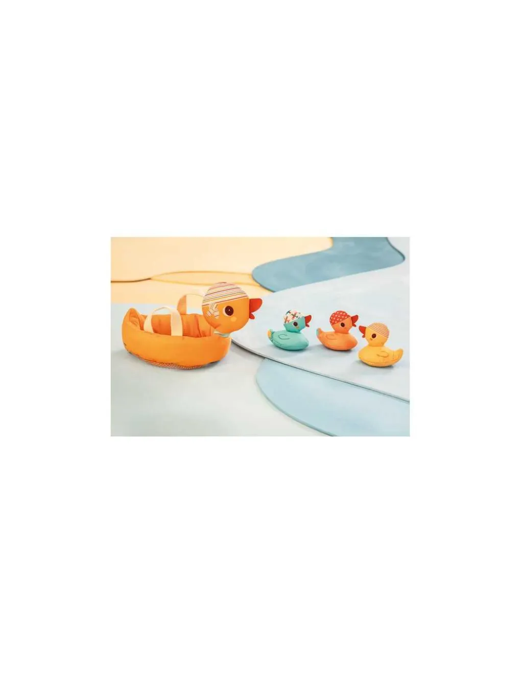 Lilliputiens Jouet de bain maman canard et ses canetons aimantés - Online