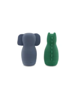 Trixie Jouets de bain Élephant et Crocodile - Sale