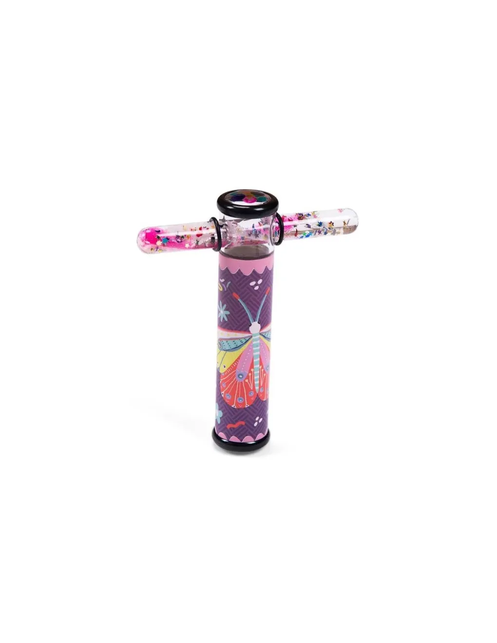 Moulin Roty Kaléidoscope paillettes phosphorescent papillon - Discount
