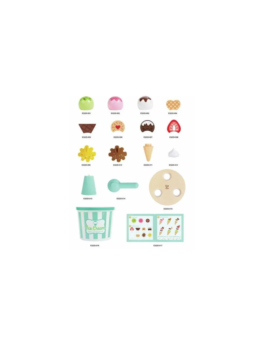 Hape Toys Kit de glaces avec support - Hape Online
