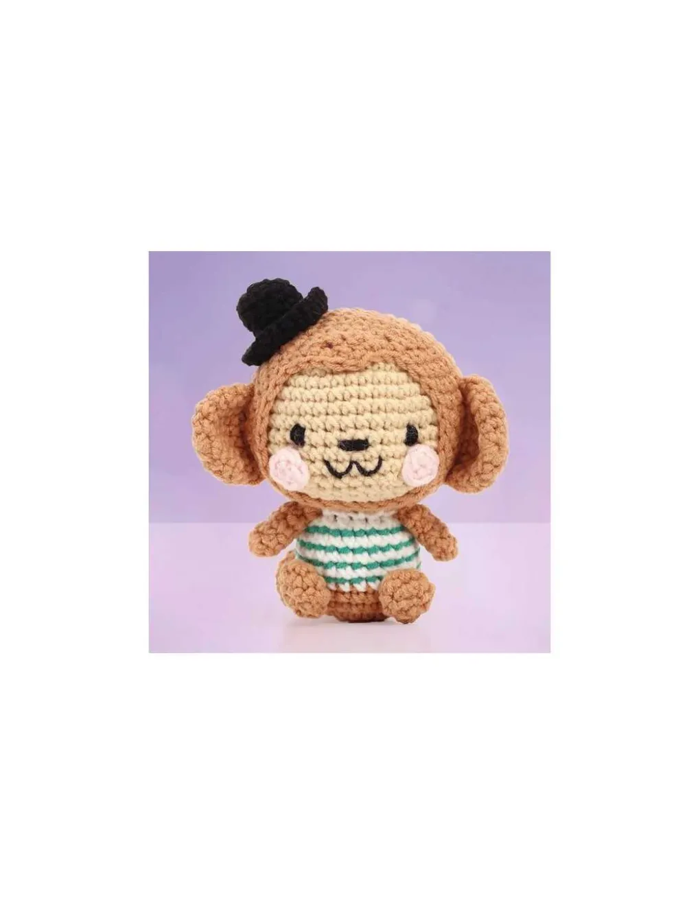 Graine Creative Kit minigurumi Nori le singe - Graine créative New