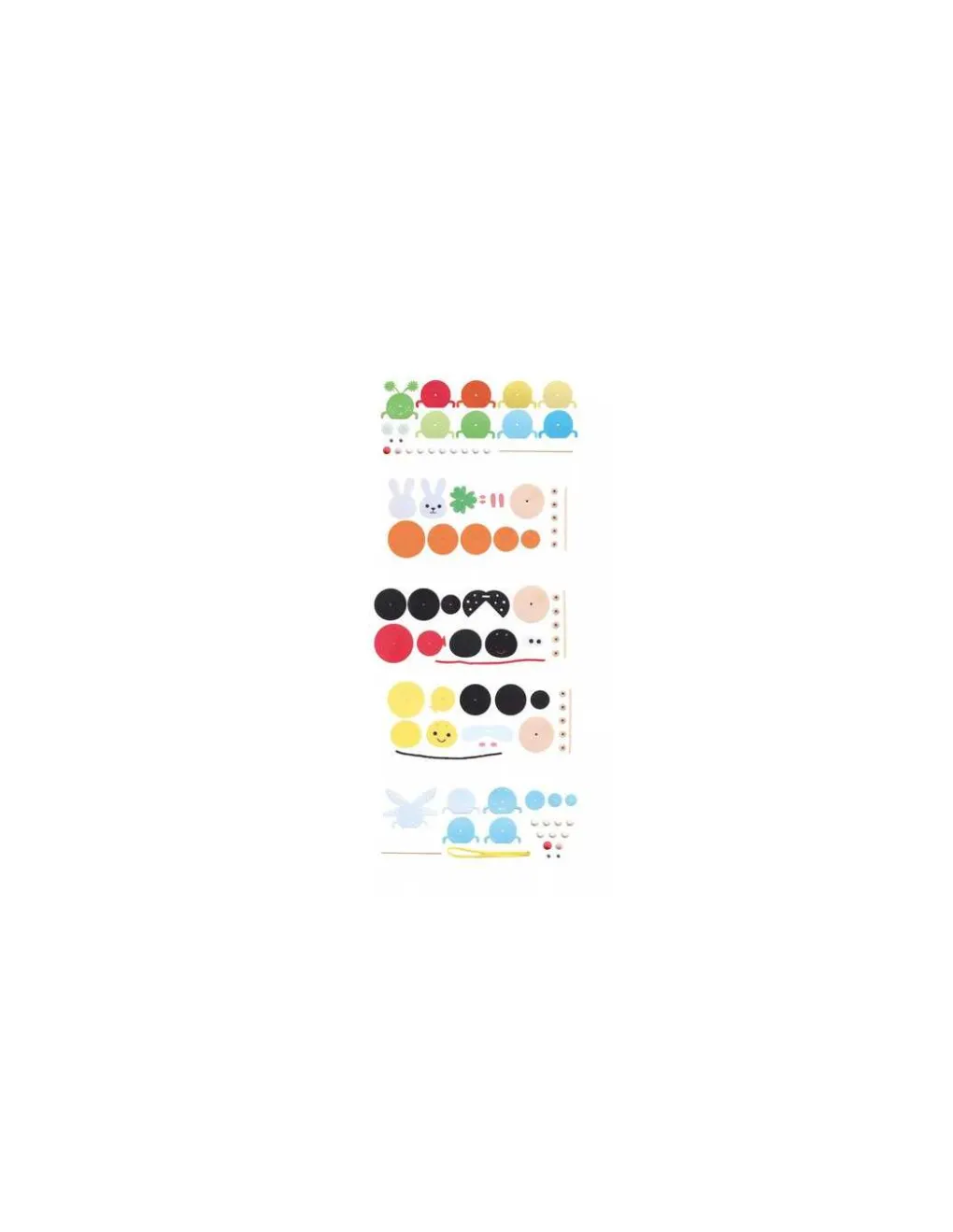 Graine Creative Kit petits insectes perles et feutrine - Graine créative Hot
